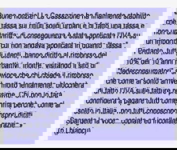 Illegittima l’IVA sui rifiuti urbani?