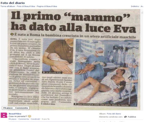 Il primo “mammo” ha partorito? article-post