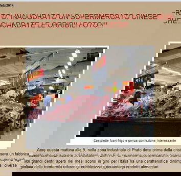 Inaugurato supermercato cinese che…