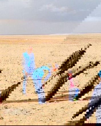 Marwan, a 4 anni nel deserto