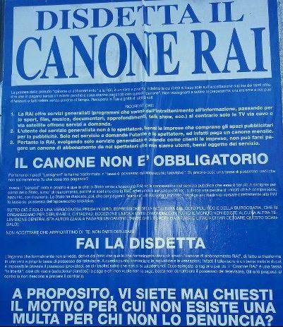 Canone RAI: Pagarlo O No? | Butac - Bufale Un Tanto Al Chilo