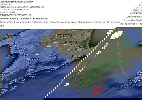 Il terremoto in Ucraina