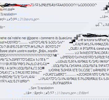Pestato a morte per abuso su di un cane?