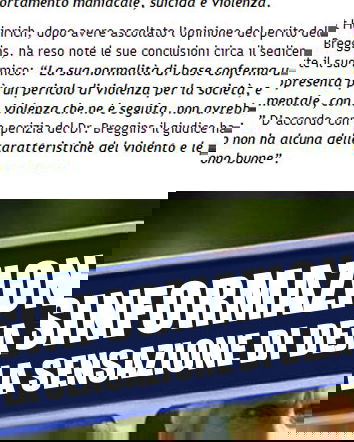 Il Prozac e gli istinti omicidi