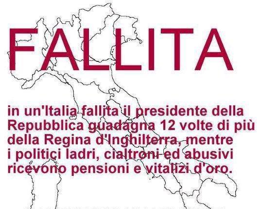 Napolitano e i conti della serva
