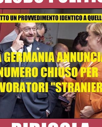 La Germania e il “numero chiuso” per lavoratori stranieri