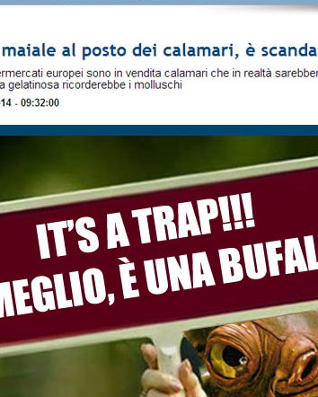 Intestini di maiale al posto dei calamari?