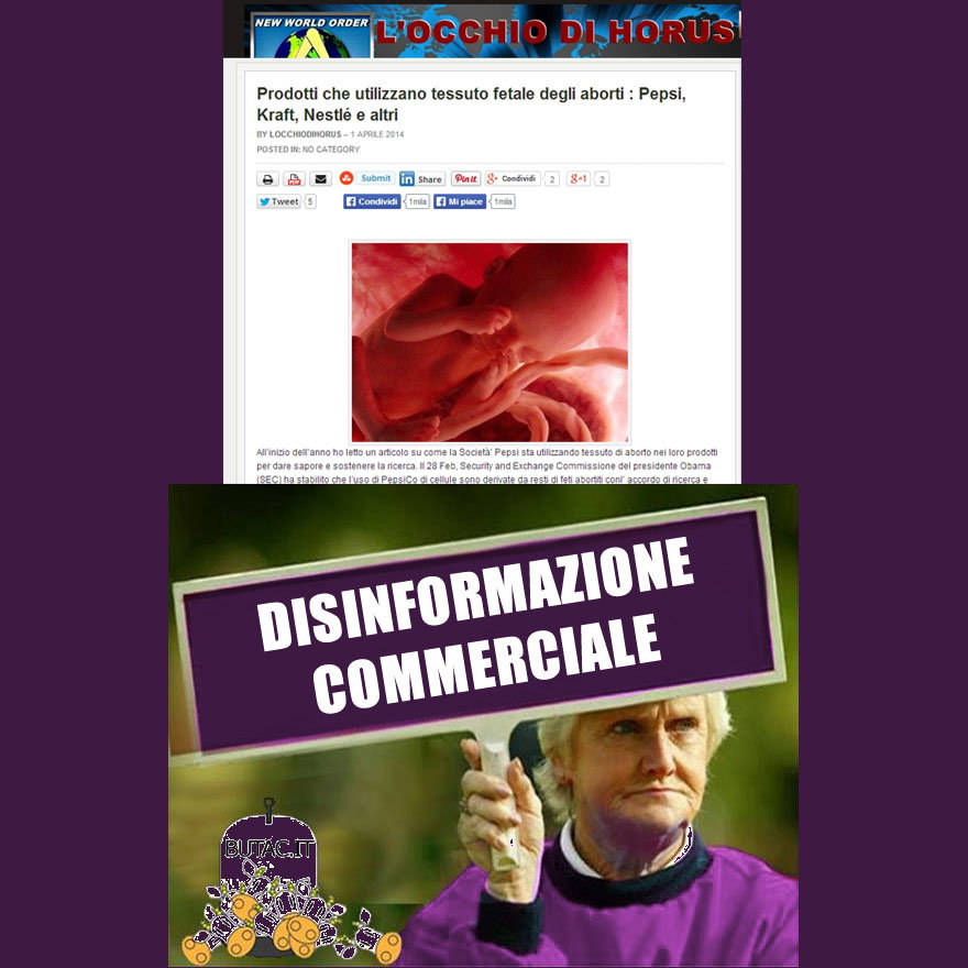 Tessuto fetale nella Pepsi? article-post