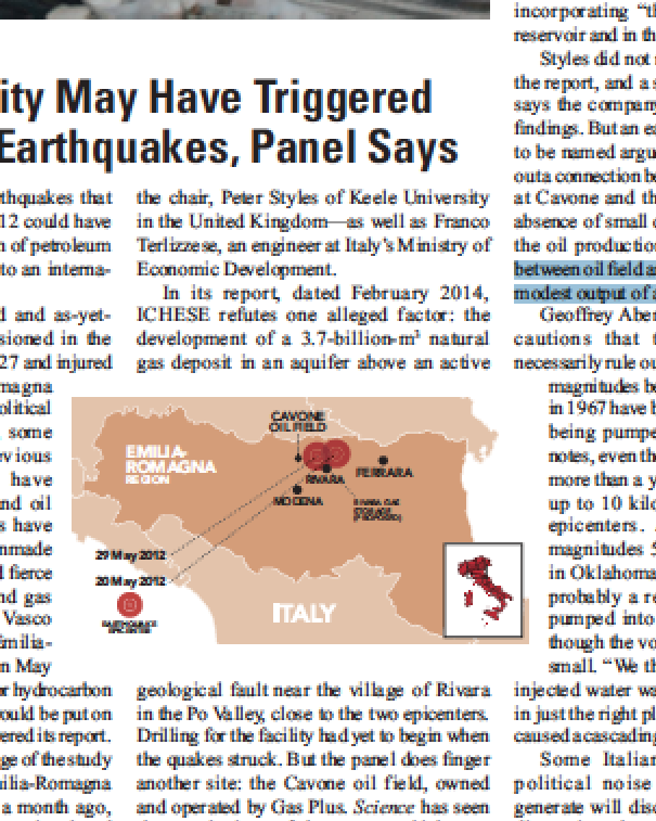 Terremoto in Emilia e trivellazioni article-post