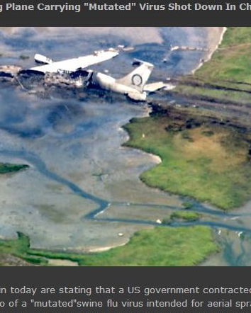 Tanker CIA abbattuto in Cina