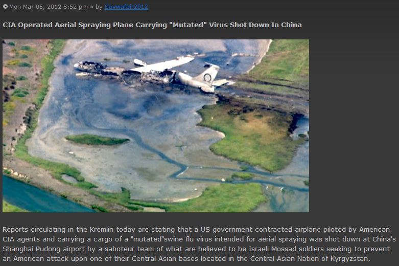 Tanker CIA abbattuto in Cina article-post