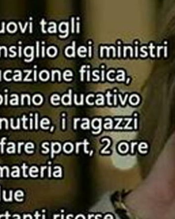 L’educazione fisica cancellata?