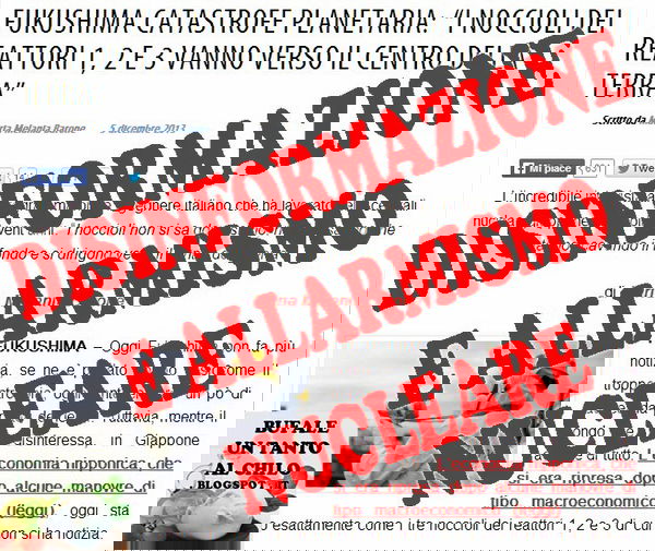 “Fukushima is here”