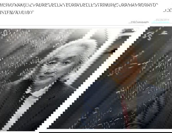 Michio Kaku versus God