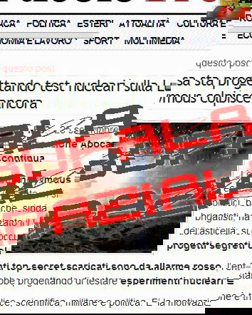 Test nucleari sulla luna