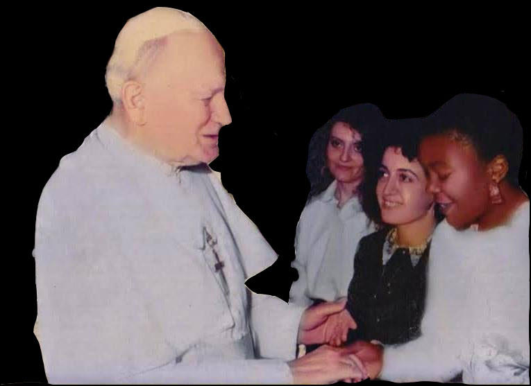 La foto della Kyenge con il Papa article-post