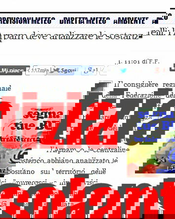 L’ARPAM dovrà analizzare le scie chimiche
