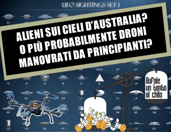 UFO sui cieli d’Australia?