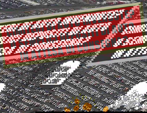 Il cimitero delle auto invendute