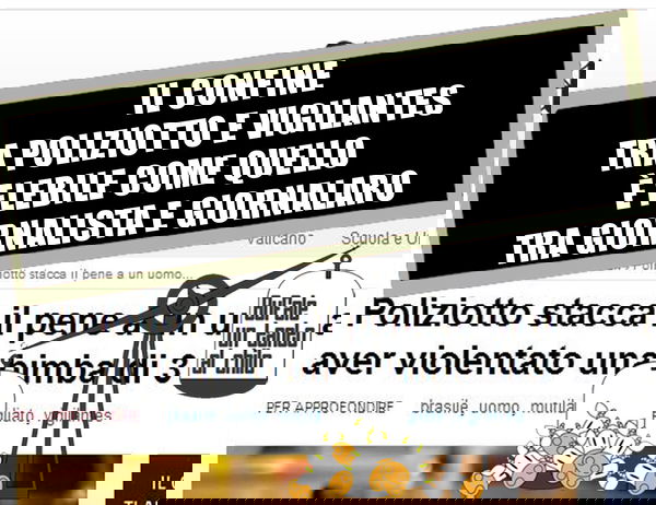 Poliziotto stacca pene a violentatore