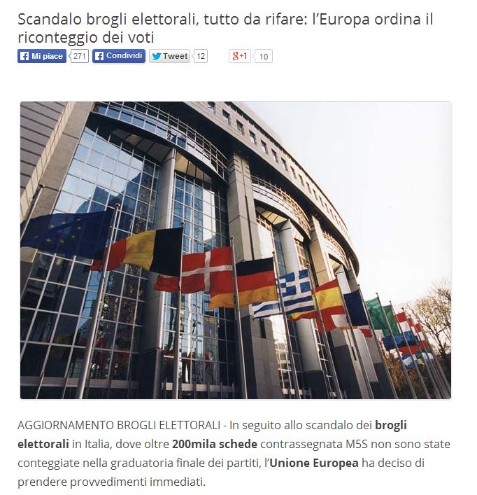 Scandalo brogli elettorali, tutto da rifare? article-post