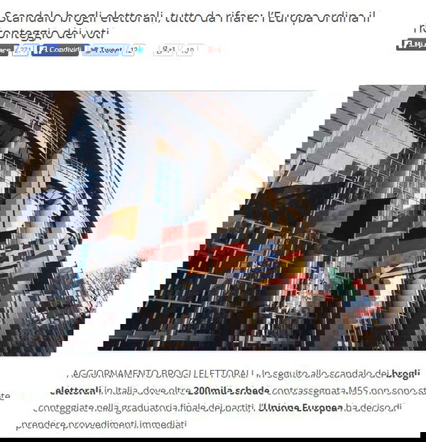 Scandalo brogli elettorali, tutto da rifare?