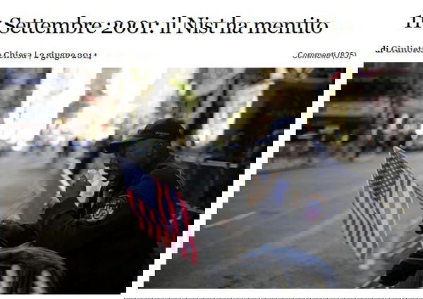 11 Settembre: Giulietto non molla