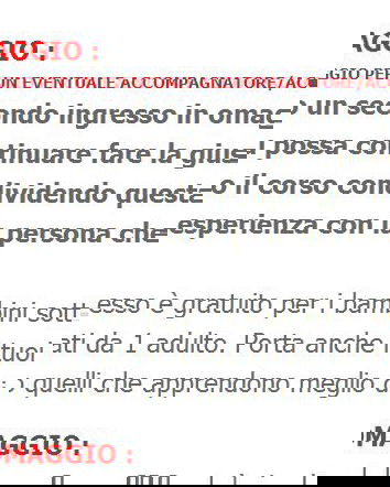 Curati da solo, il corso