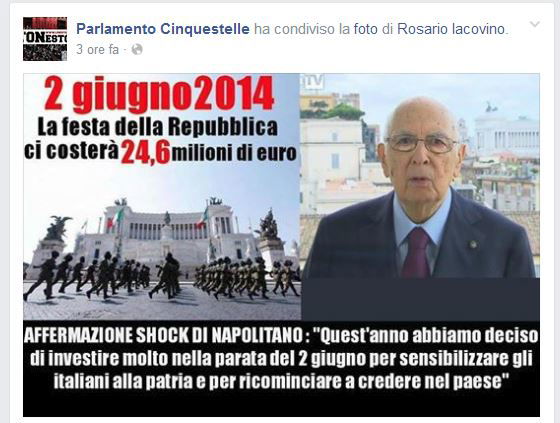 24,6 milioni di u-Tonti. Il 2 Giugno dei fessi article-post