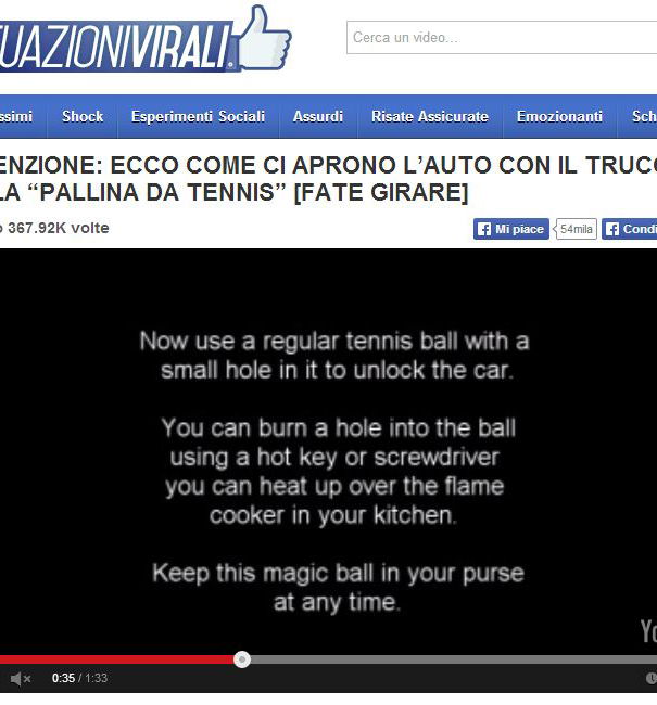 Il “trucco della palla da tennis” article-post