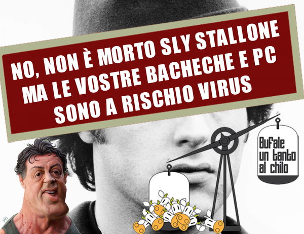 No, non è morto Sylvester Stallone