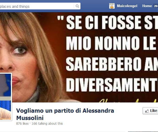 La falsa citazione di Alessandra Mussolini article-post