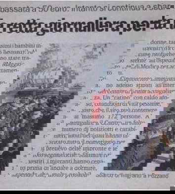 La retta giornaliera agli immigrati di Pozzallo