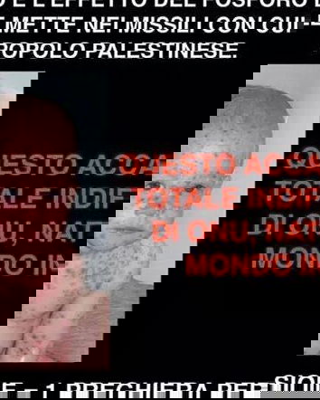 La bufala dell’effetto di una bomba al fosforo