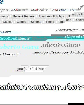 Autismo: terra di conquista per gli antivaccinisti