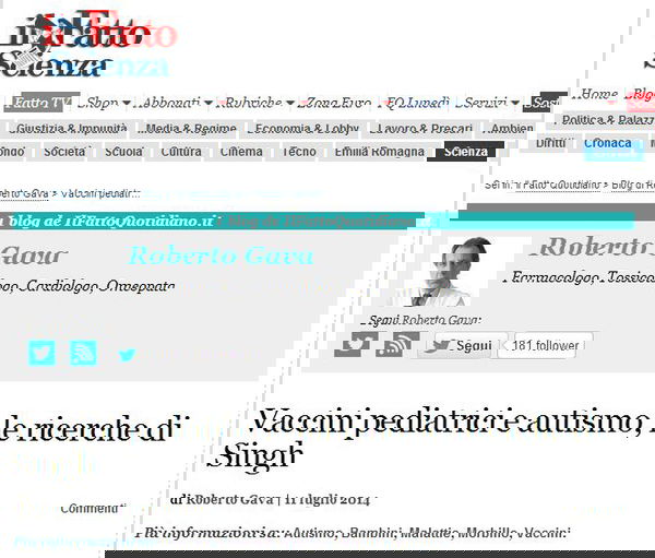 Autismo: terra di conquista per gli antivaccinisti