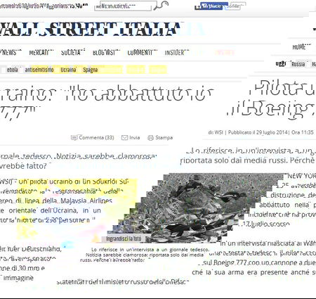 Il pilota ucraino e le bufale sul web article-post
