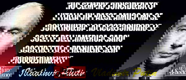 Putin, l’Italia ed Ermes Maiolica