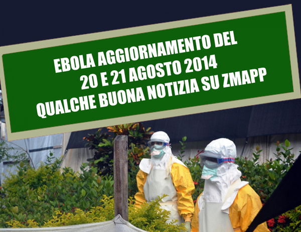 Attualmente Ebola: 22 agosto 2014