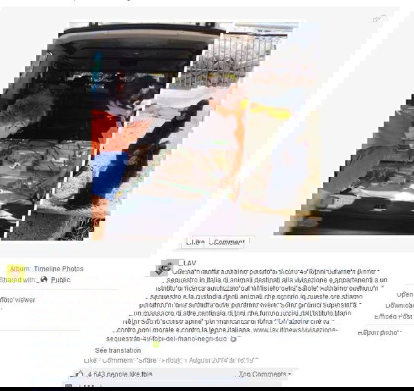 La disinformazione Animalara!!!