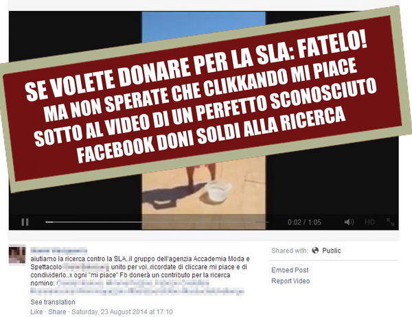 Ice Bucket Challenge e gli ingordi di like