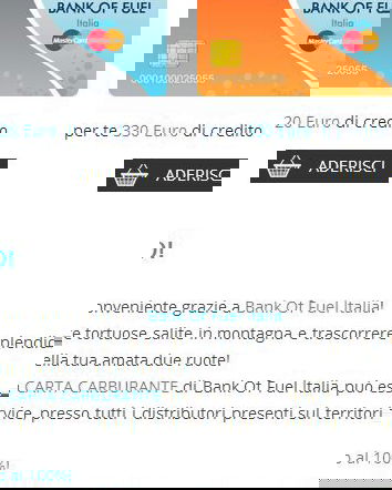 Bank Of Fuel, la fuffa è servita