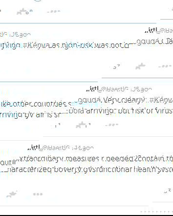 Attualmente Ebola: 17 agosto 2014