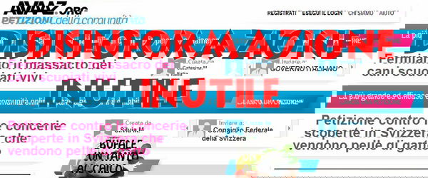 Le petizioni online…