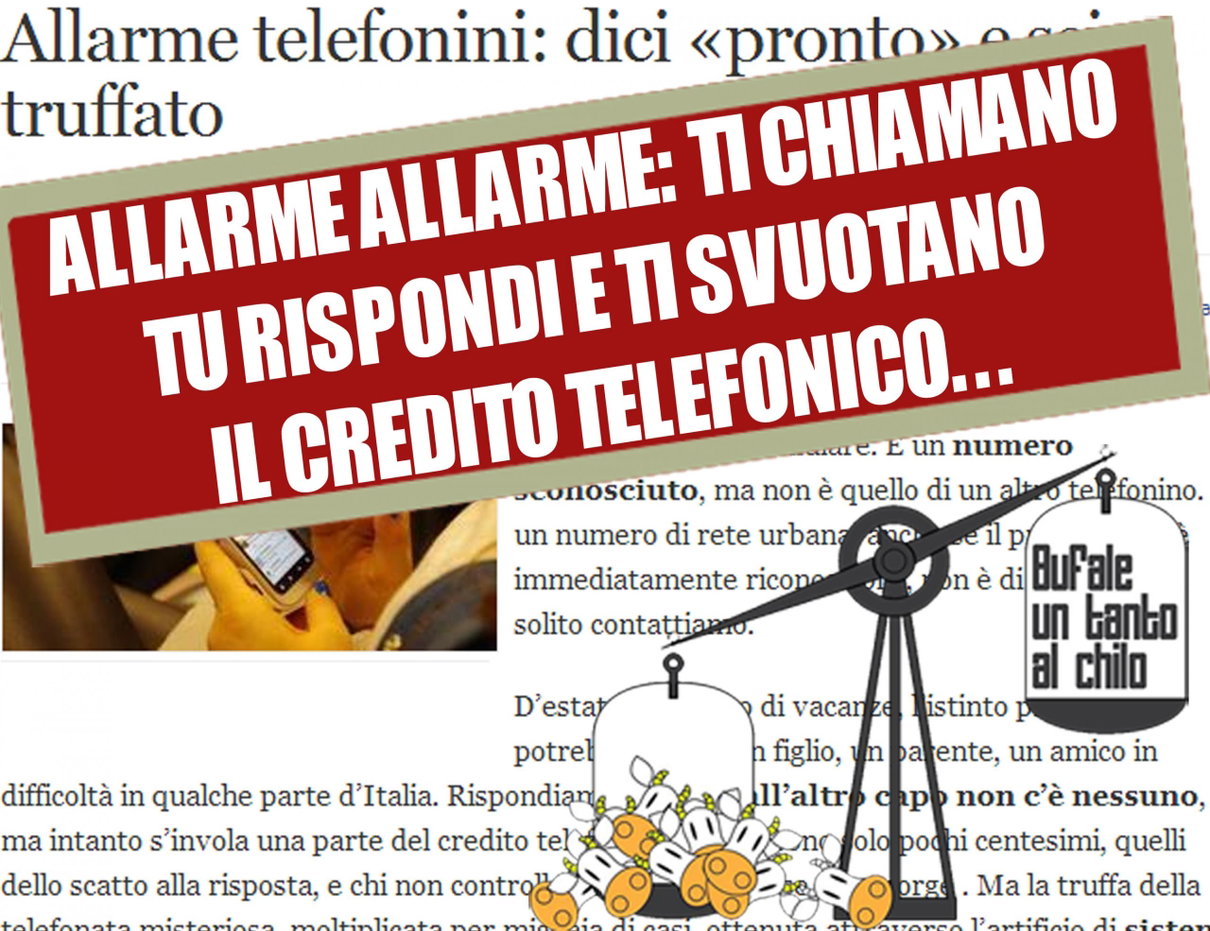 L’inganno del 0824052… article-post
