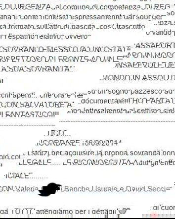 OPPT e la bimba col passaporto sovrano