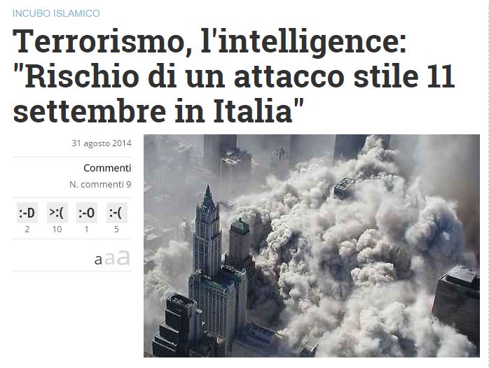 ISIS, 11 Settembre l’allarmismo via web article-post