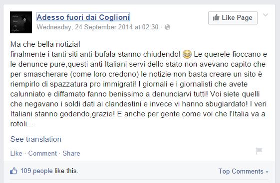 I siti antibufala stanno chiudendo? article-post