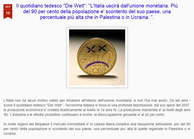 La stampa tedesca e l’uscita dall’euro article-post