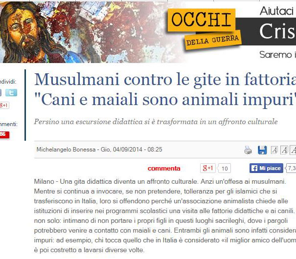 Lorenzo Croce e i musulmani “contro le gite” article-post